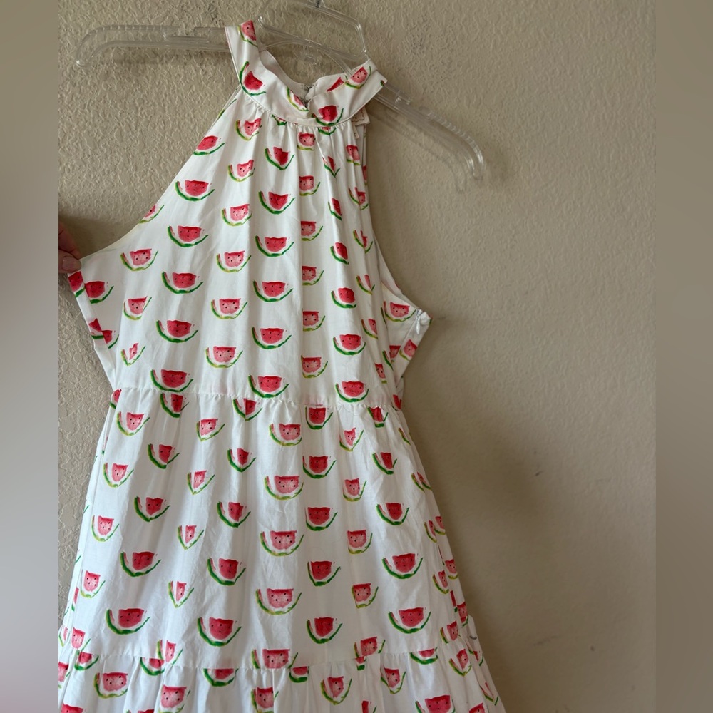 Flora Bea NYC Watermelon Halter Dress Size Small‎ - Picture 4 of 10